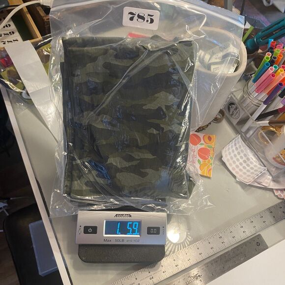 No Boundaries Green Camouflage Utility Overalls Cotton Denim NWT Juniors 11/12 - Picture 10 of 10